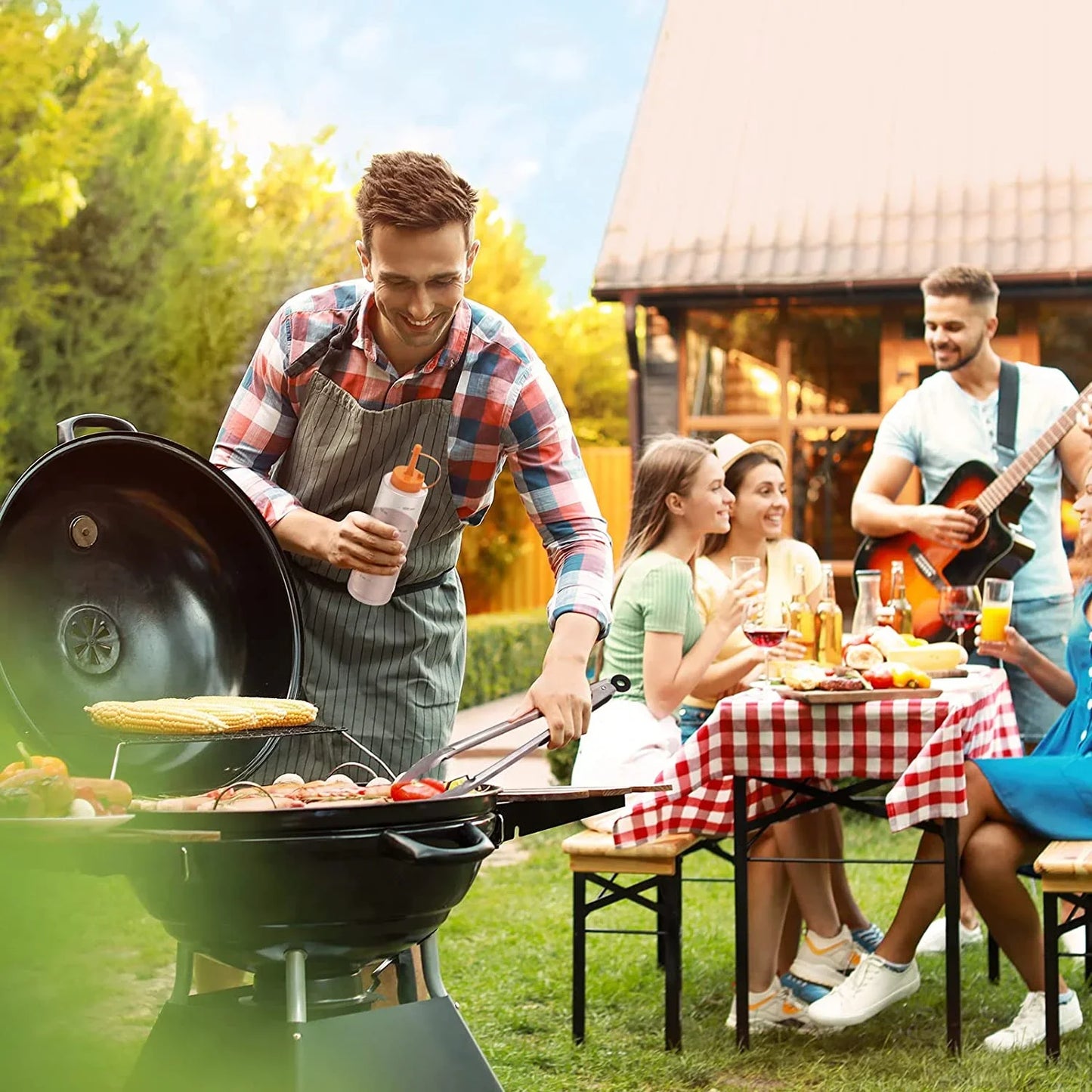 Griddle Accessories Kit for Blackstone, 29 Pcs Grill Tool Gift Set, Grill Accessories Set for Outdoor